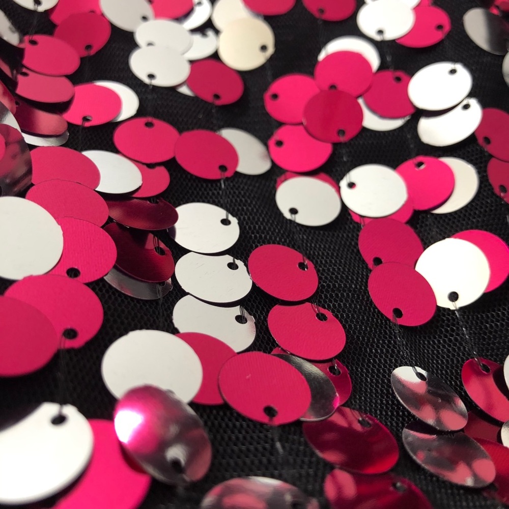 h:ours Darnell Pink Sequin mini